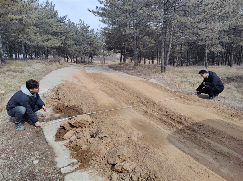 塌陷損毀道路工程現(xiàn)場調查